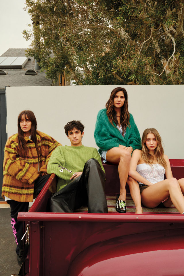 Laurie Lynn and her three children (from left) Jesse Jo, Kristian and Frankie Belle
