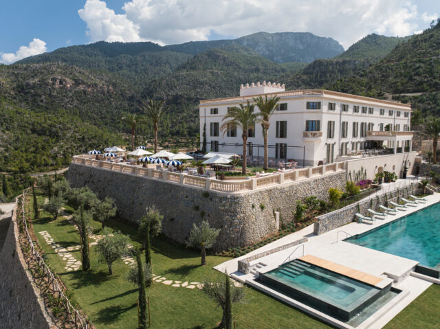 Son Bunyola in Mallorca, Spain. A spectacular Mediterranean island hotels